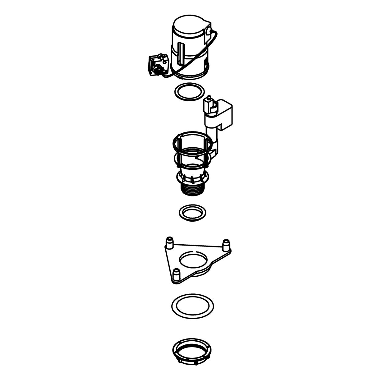 Kohler Genuine Parts Flush Valve KIT, DFV