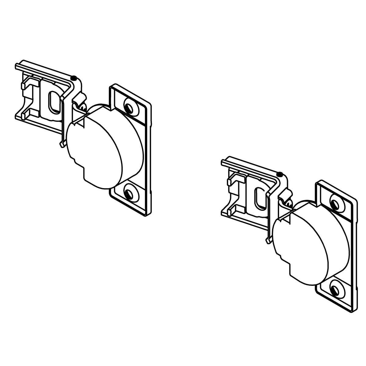 Kohler Genuine Parts Hinge KIT, Verdera Basic