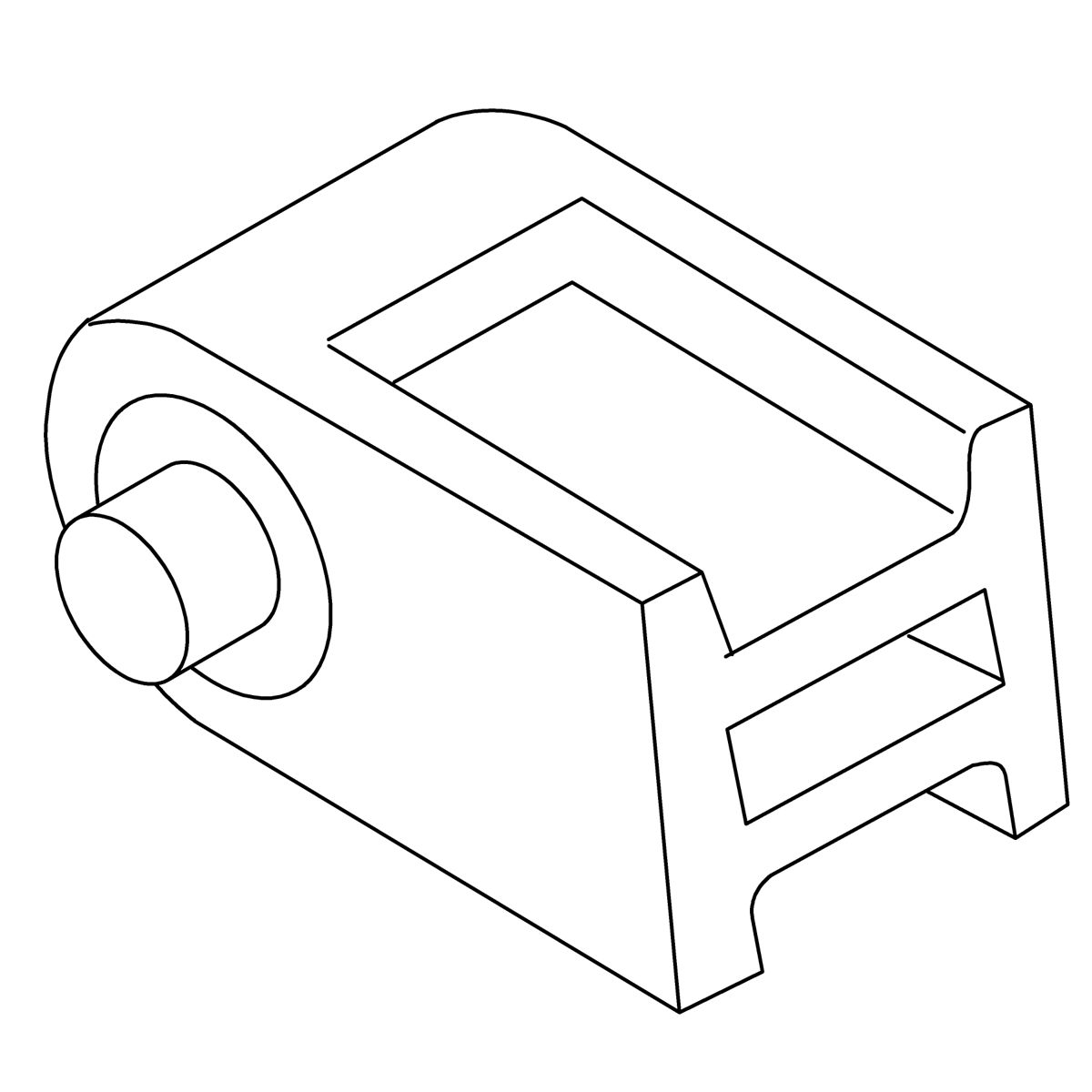 3/4 view of product