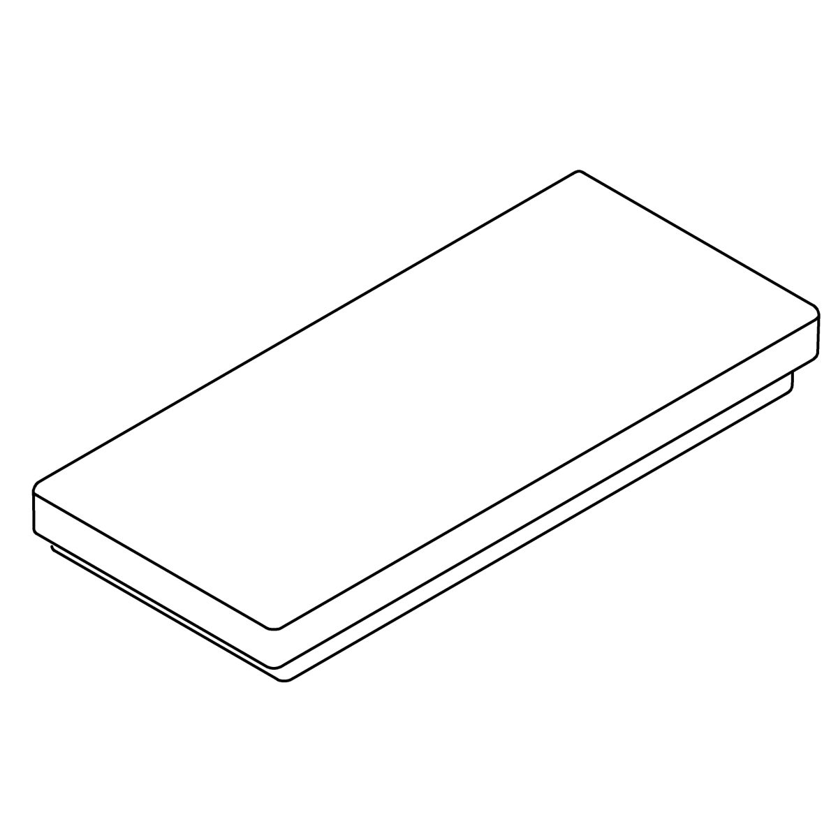 Kohler Genuine Parts Cover, Toilet One-piece - White