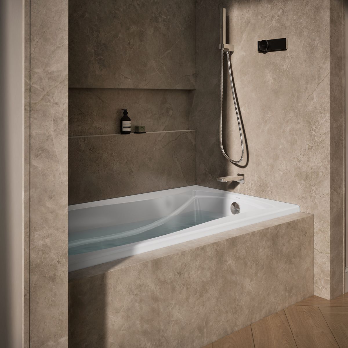 Products in use in close room view