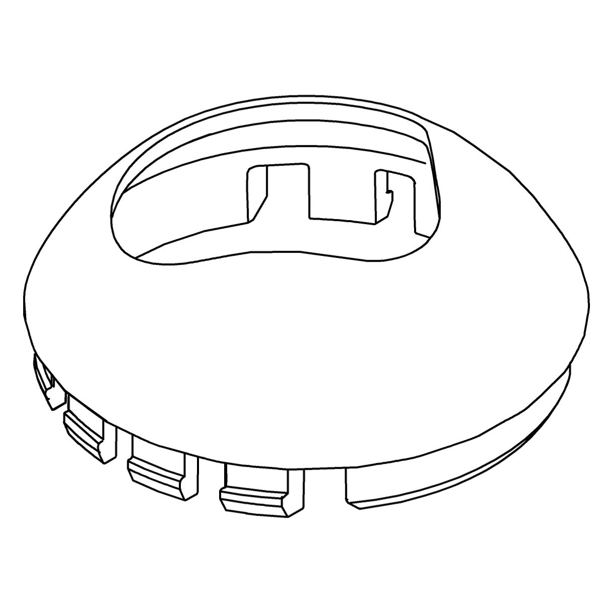 Kohler Genuine Parts Bonnet - Polished Chrome