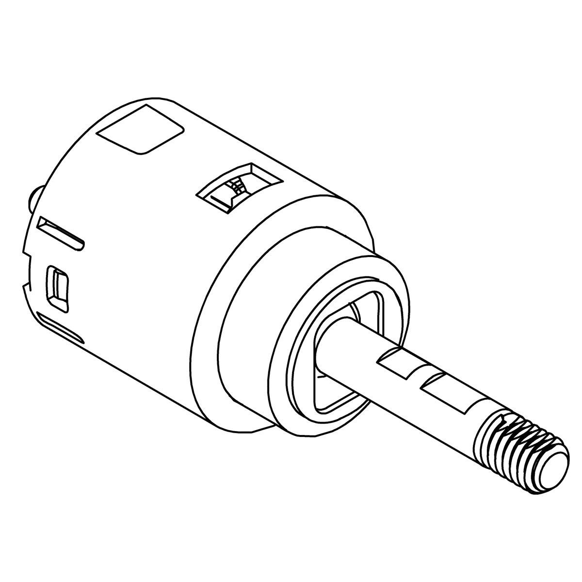 Kohler Genuine Parts Valve, 25MM Short Joystick