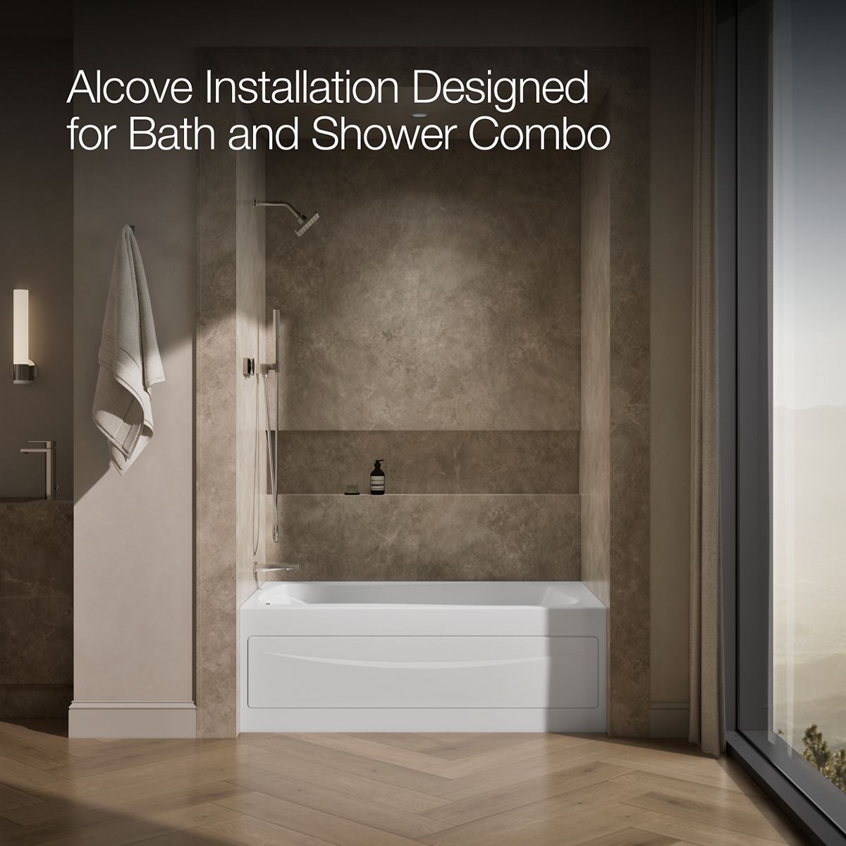 image focused on single product story, angled front view, not straight-on, 1-point perspective
