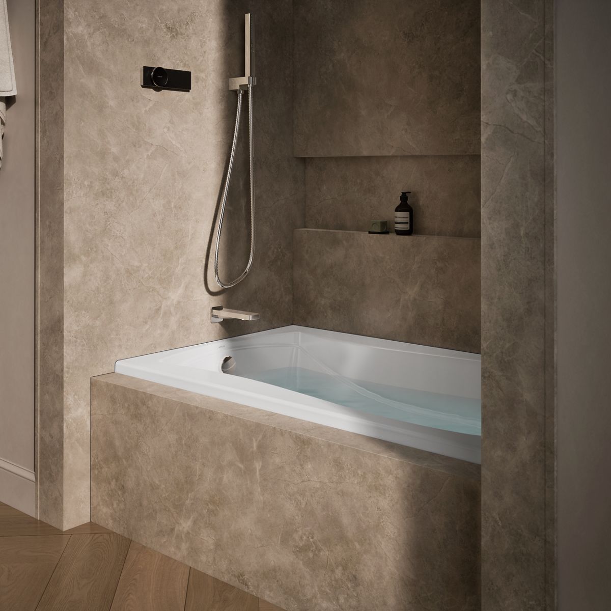 Products in use in close room view