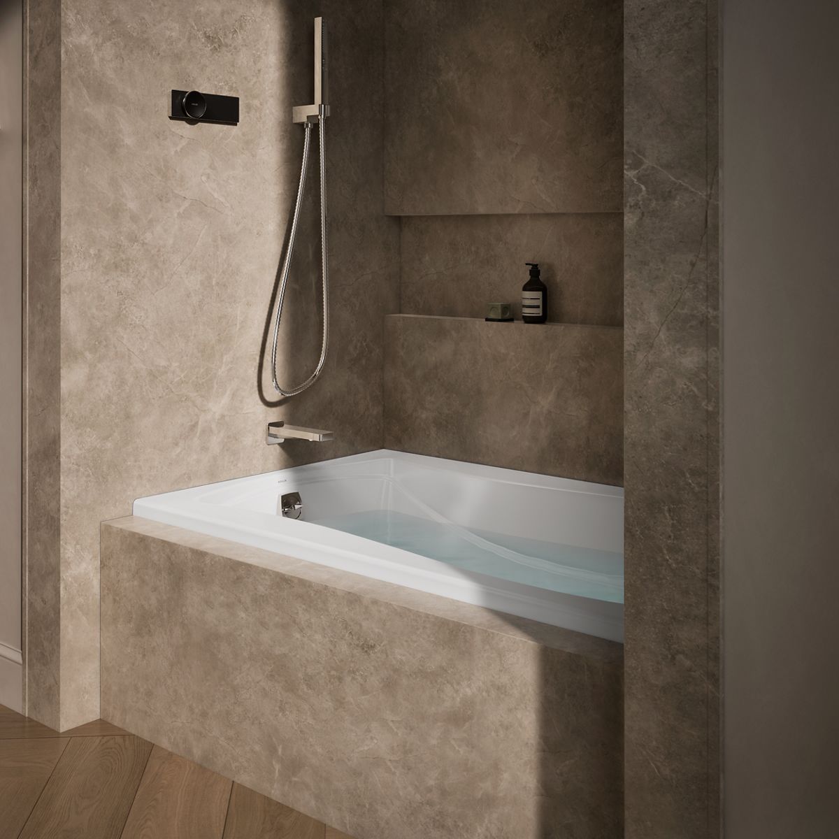 Products in use in close room view
