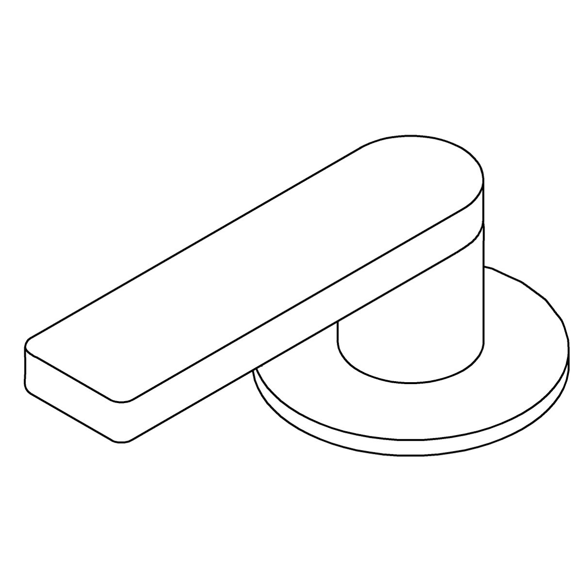3/4 view of product