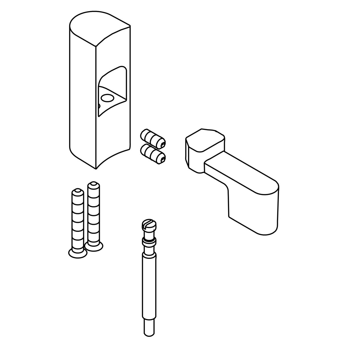 Kohler Genuine Parts Diverter KIT - Polished Chrome