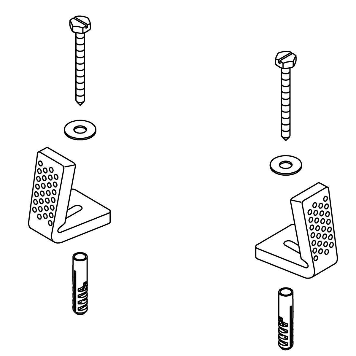 Kohler Genuine Parts Floor Mounting Assembly