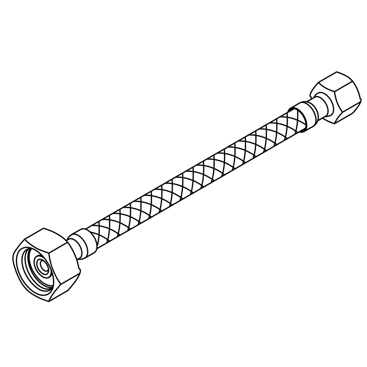 Hose G 1/2 X 0.375 Comp X 18, Ss | K-1255796 | KOHLER