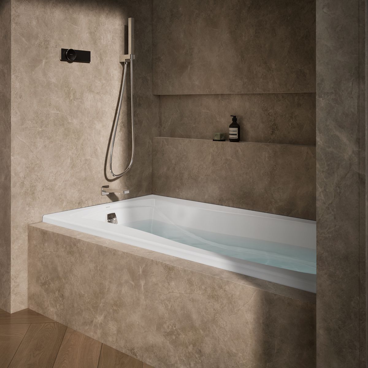 Products in use in close room view
