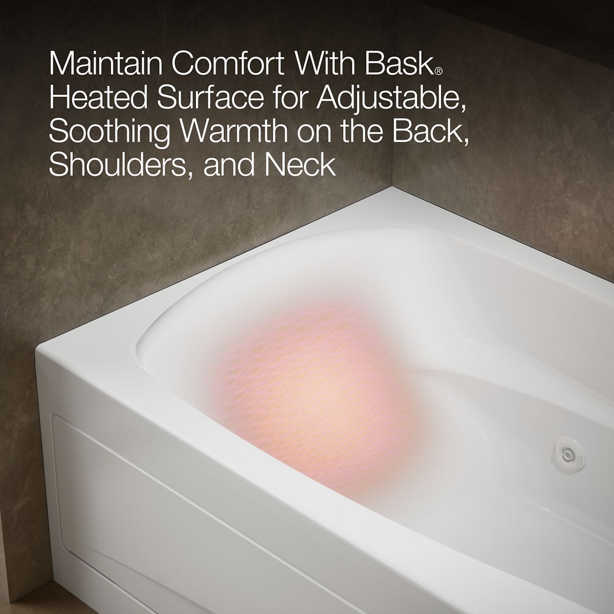 KOHLER | K-1257-RAW | Mariposa 6-Ft Alcove Whirlpool with Bask