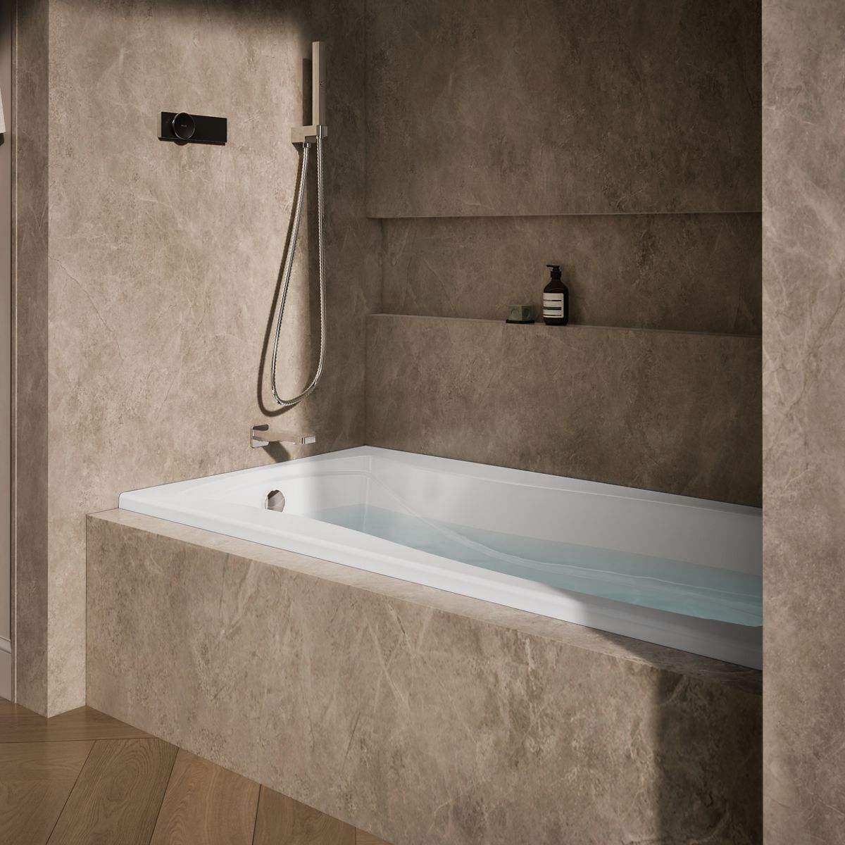 Products in use in close room view