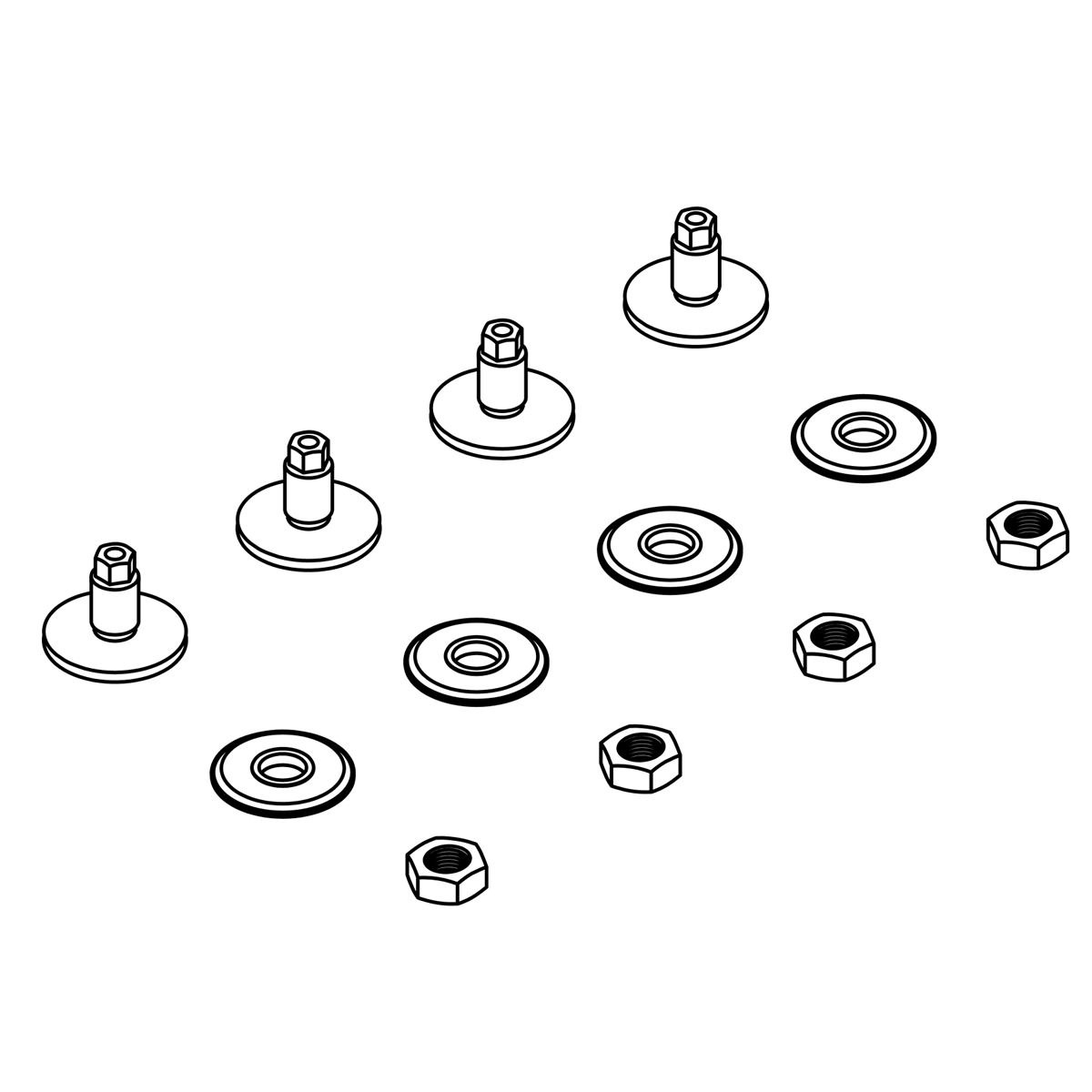 Kohler Genuine Parts Hardware KIT, Leveling