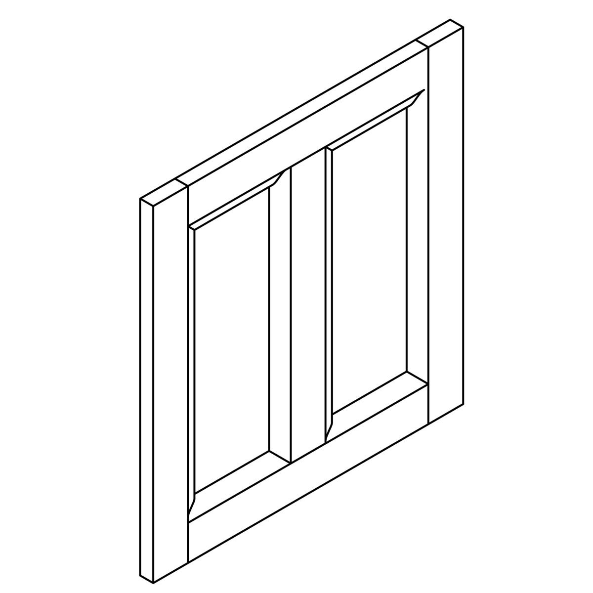 3/4 view of product