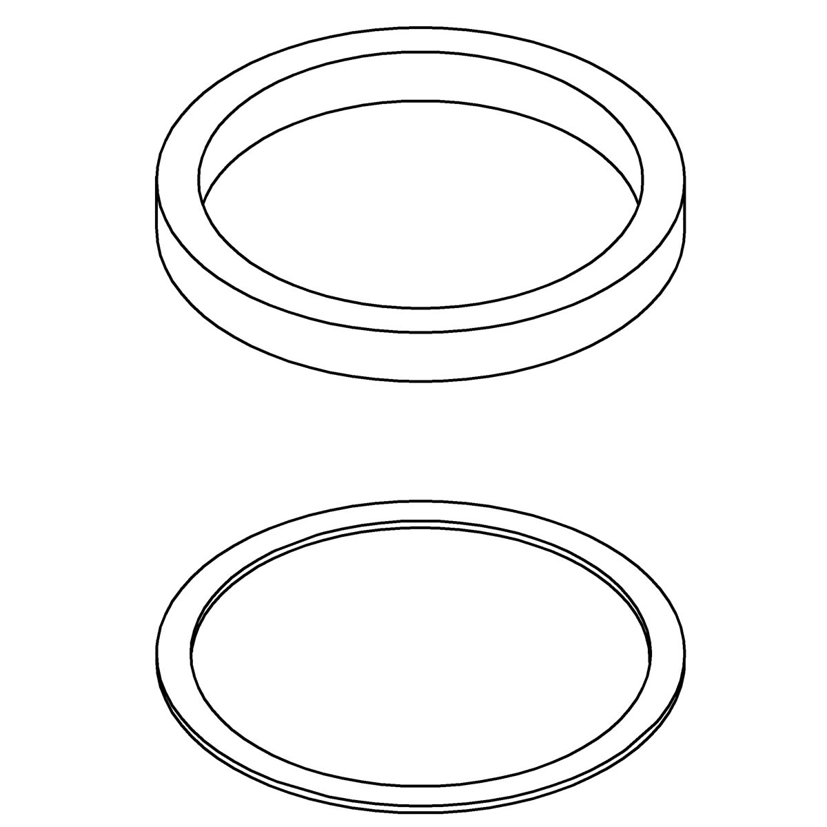 Spud Seal Kit 3/4"
