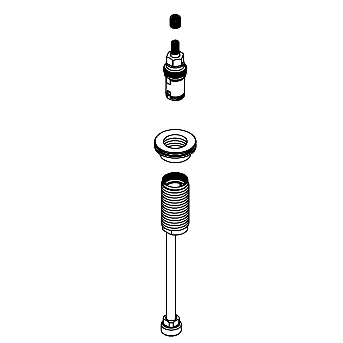 Kohler Genuine Parts Valve Assembly KIT, Cold, Bridge
