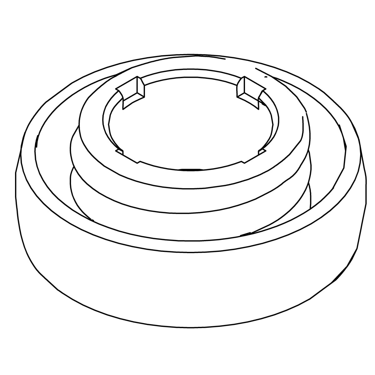 Kohler Genuine Parts CAP KIT - Vibrant Brushed Moderne Brass