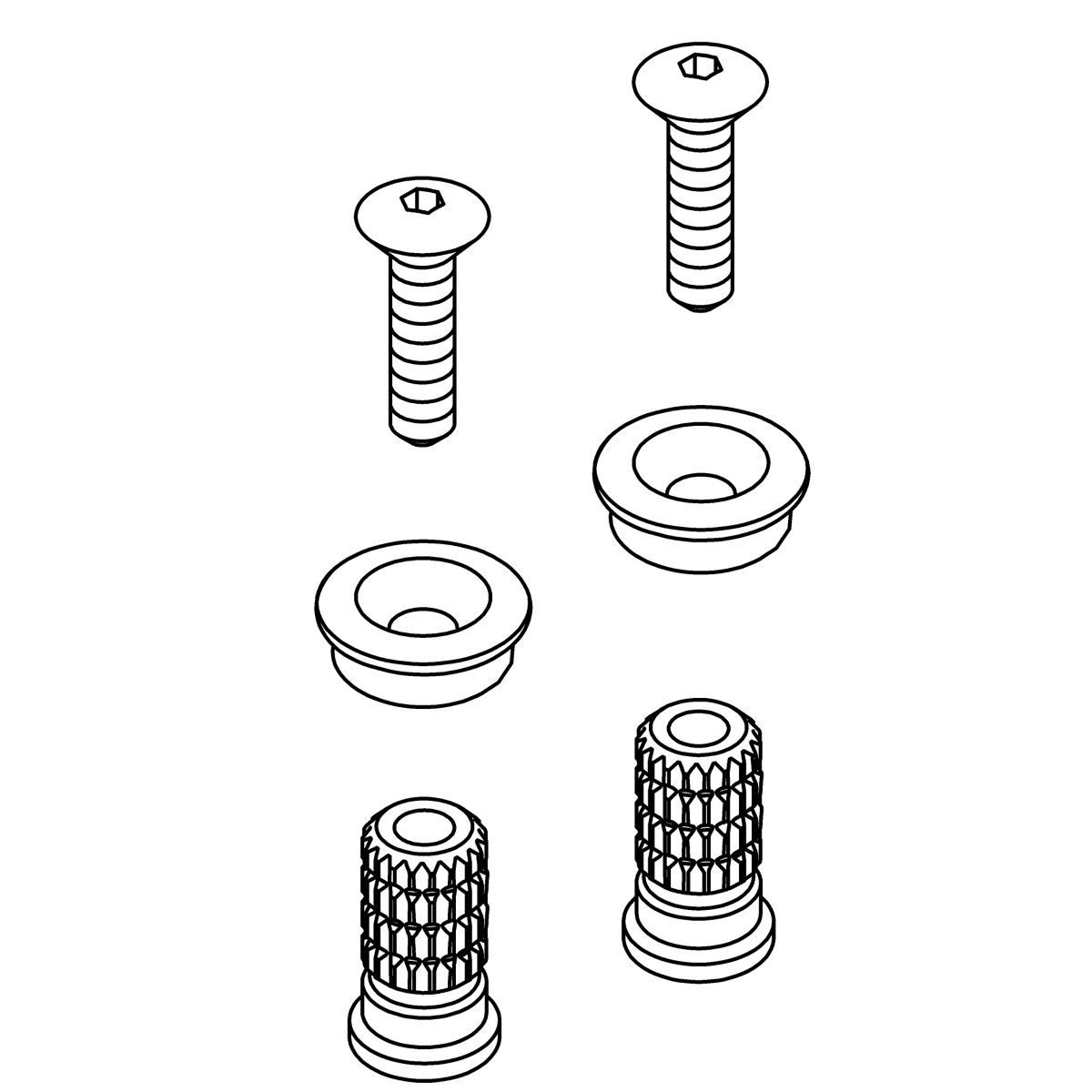 Kohler Genuine Parts KIT, Handle Hardware