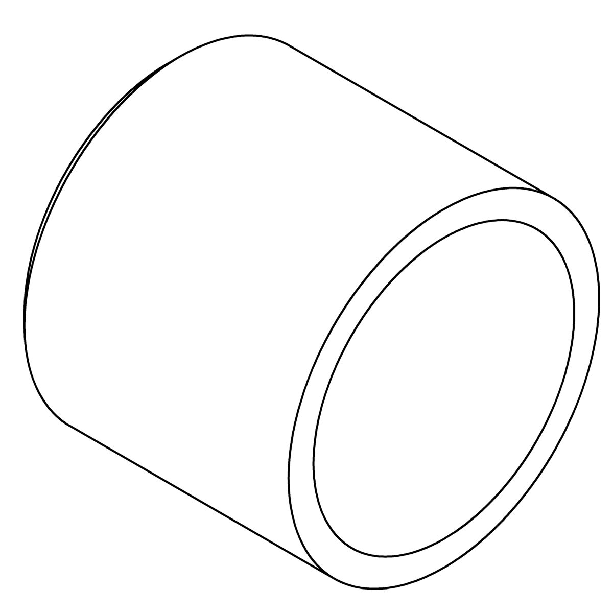 Kohler Genuine Parts Adapter, 3/4 NPT X 1 1/8