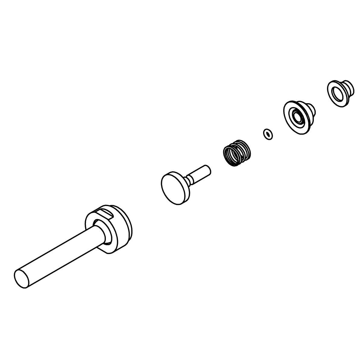 Kohler Genuine Parts Lever Handle Assembly - Polished Chrome