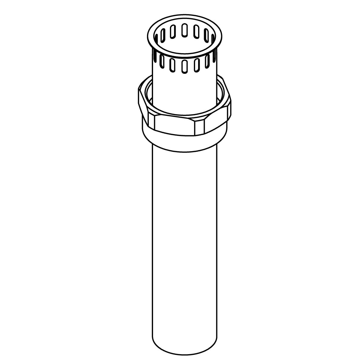 Kohler Genuine Parts TAIL Piece Assembly, 1-1/2 - Vibrant Brushed Moderne Brass