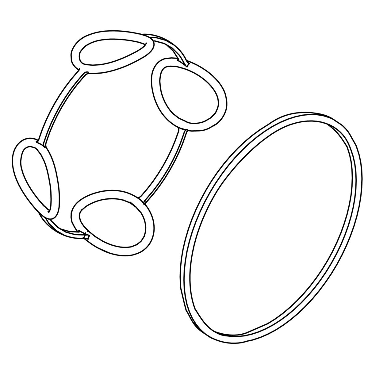 Kohler Genuine Parts KIT, Cartridge O-rings