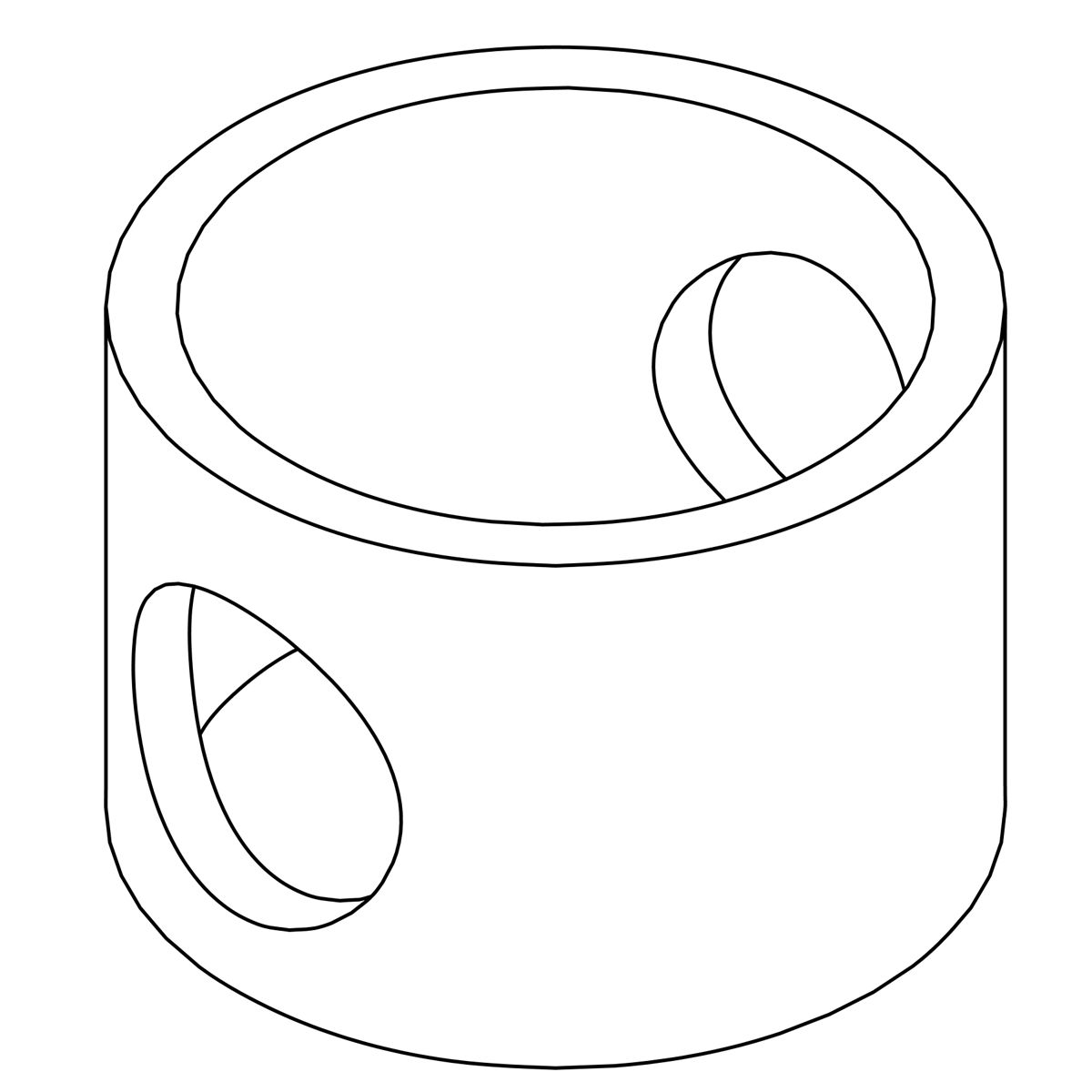 Kohler Genuine Parts Overflow Shell Service KIT