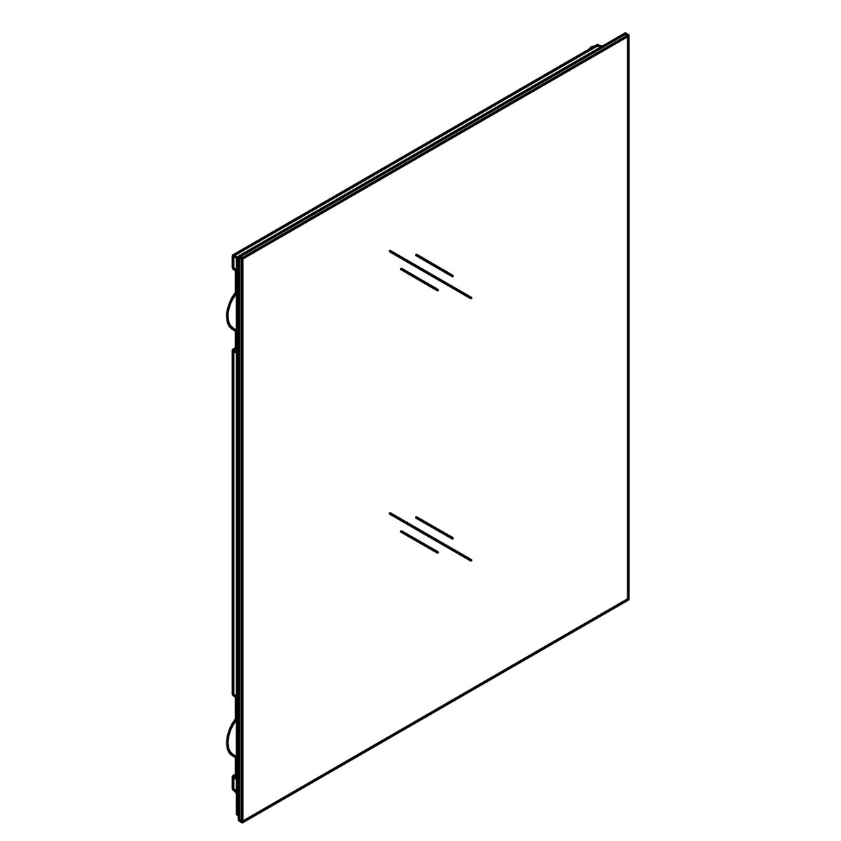 Kohler Genuine Parts FLAT PB DOOR Assembly
