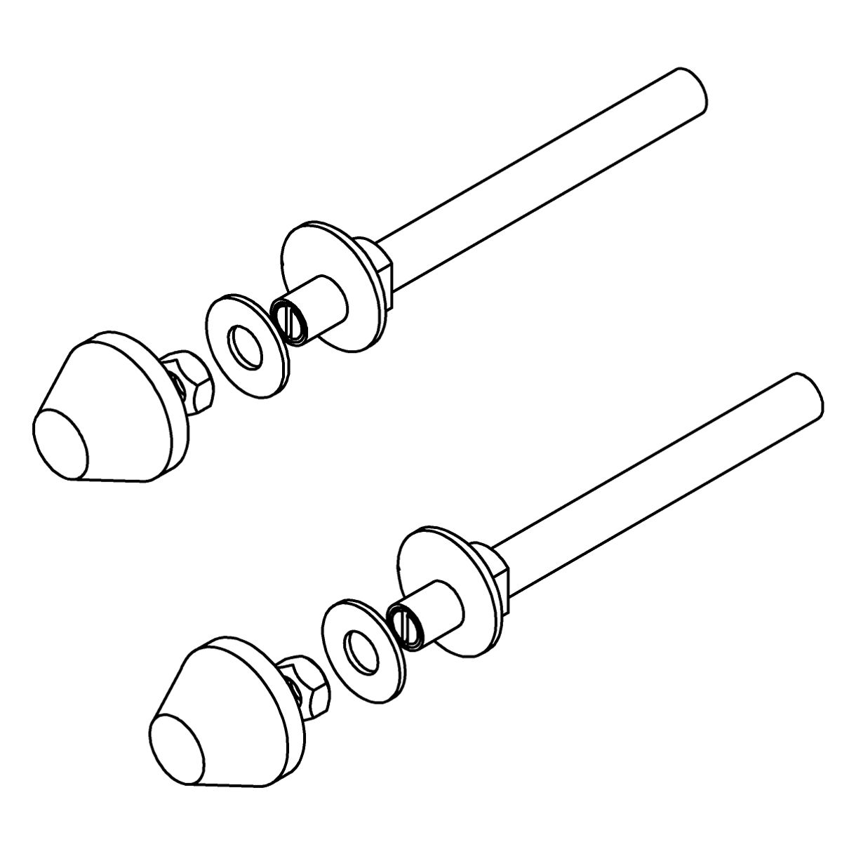 Kit, Toilet Bolts