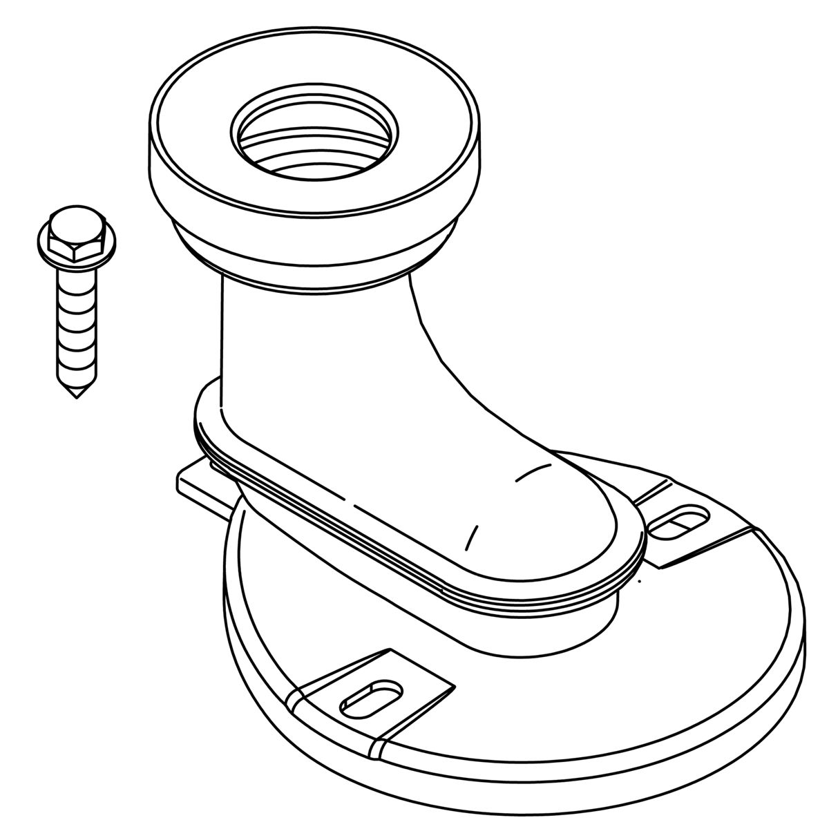 Kohler Genuine Parts Trapway Service KIT, Plastic