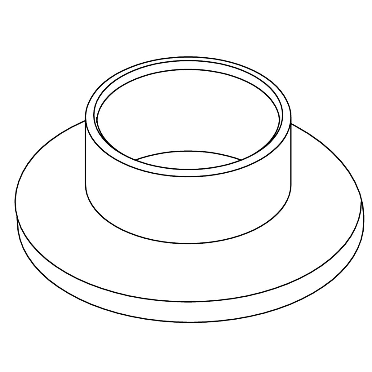 Kohler Genuine Parts Escutcheon - French Gold