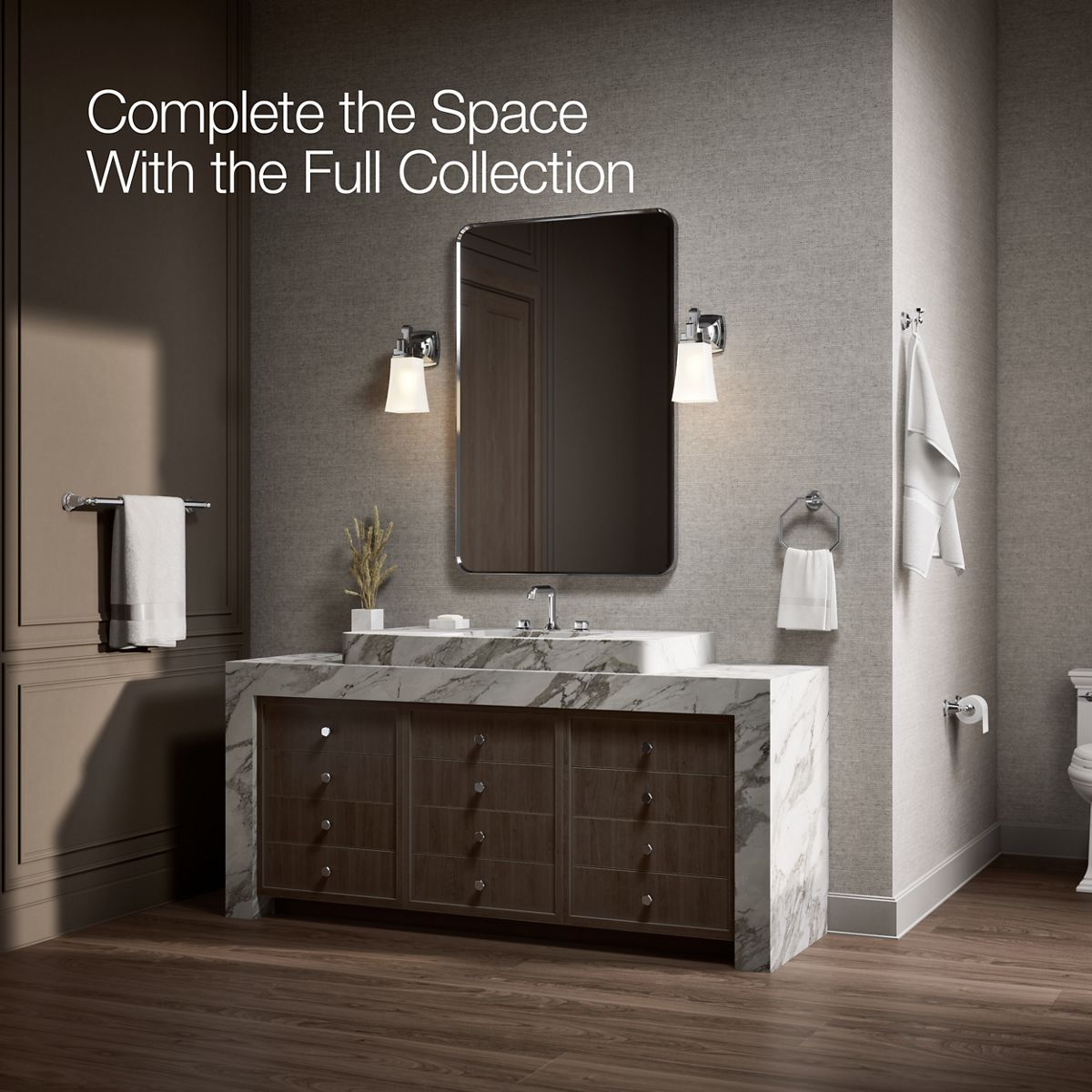 Up to 2 walls & multiple product categories visible