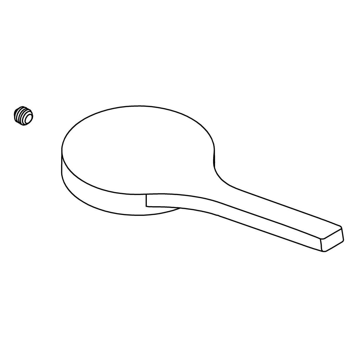 Kohler Genuine Parts Handle Assembly - Polished Chrome