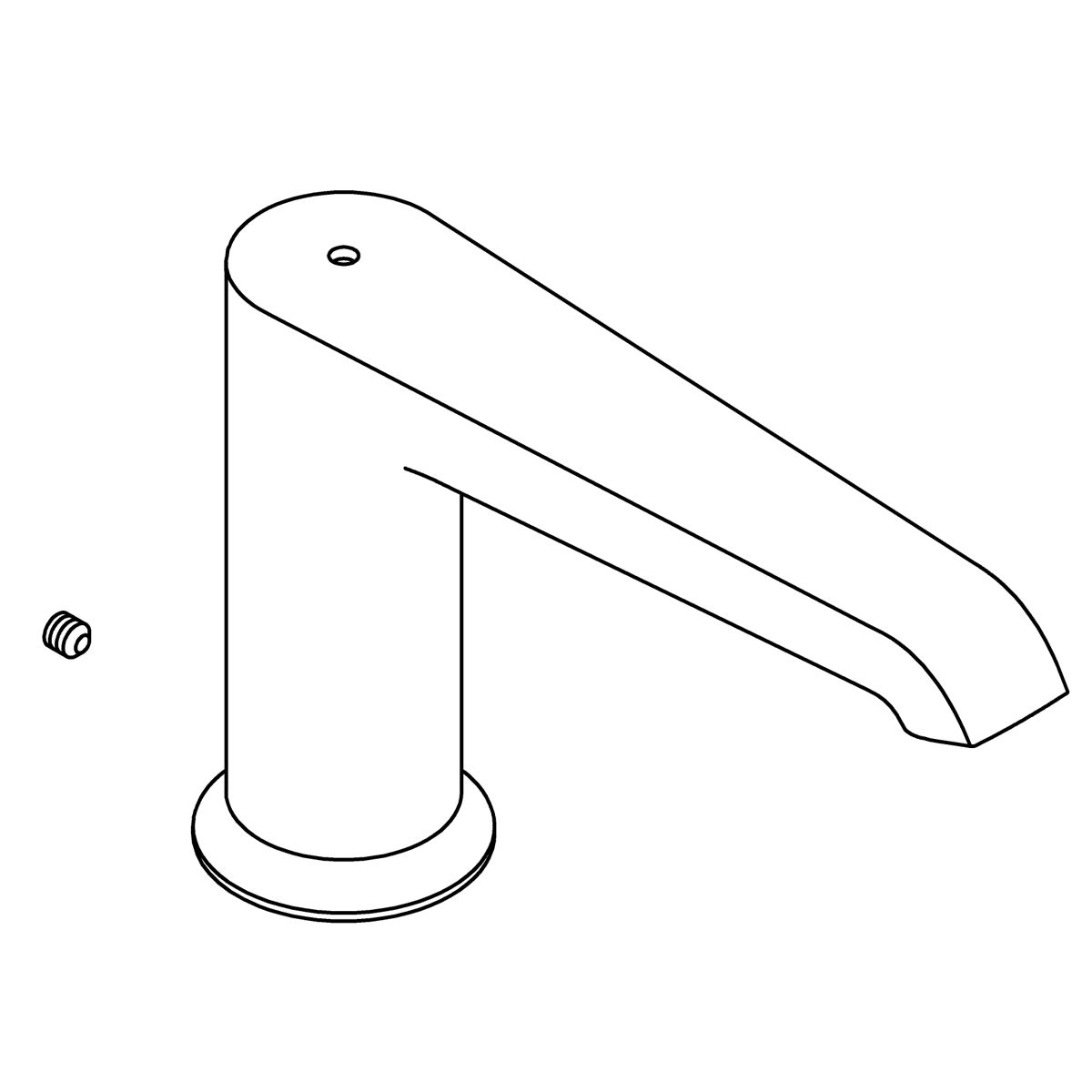 Kohler Genuine Parts Spout Assembly - Matte Black