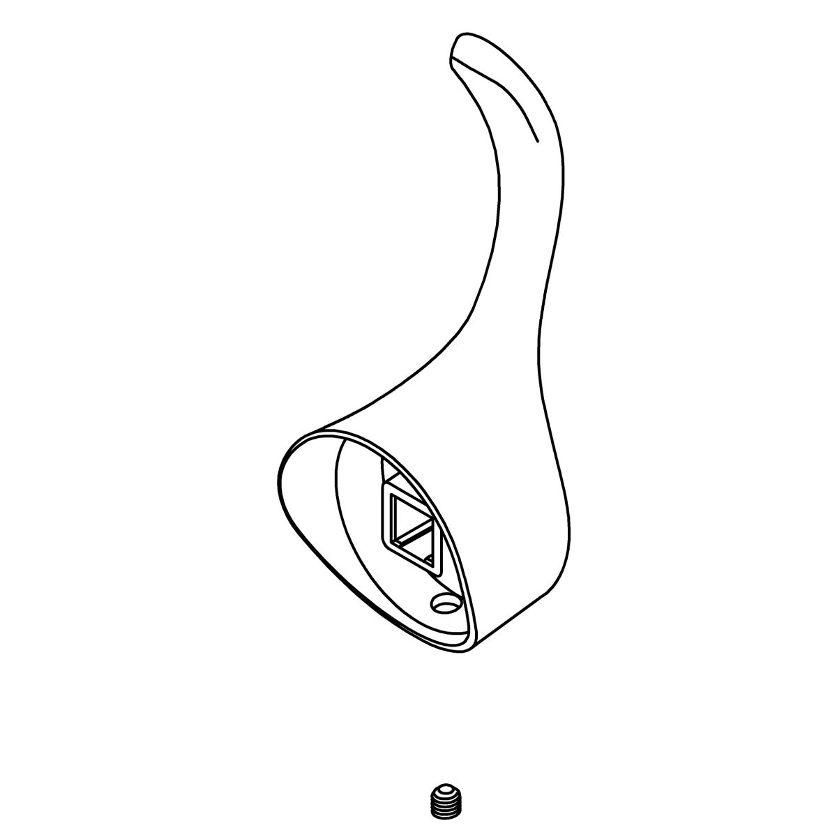 Kohler Genuine Parts Handle KIT - Vibrant Stainless Steel