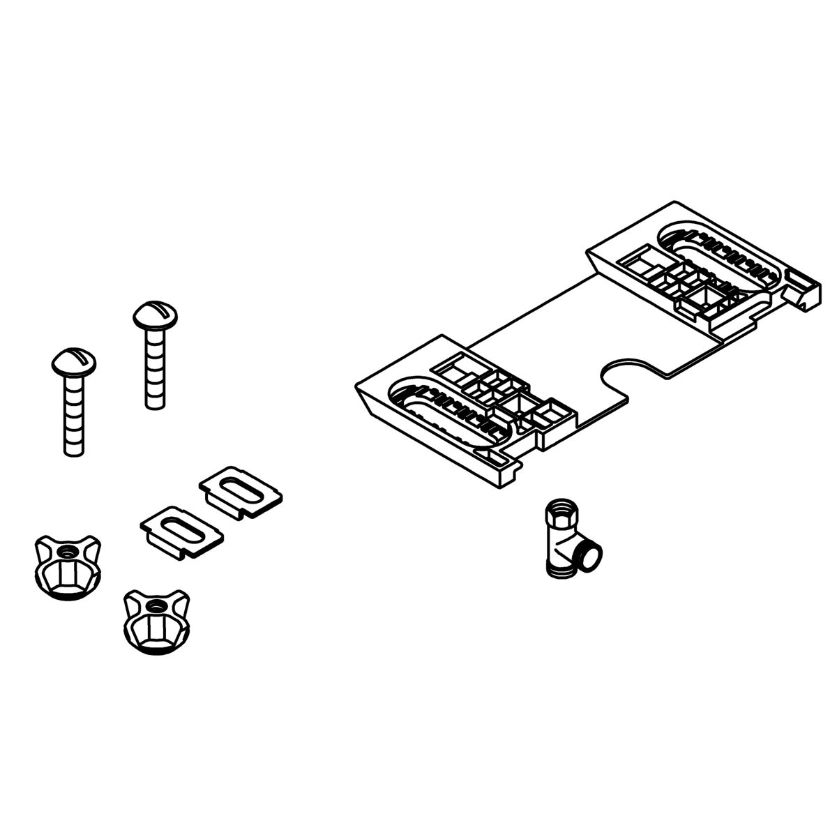 Kohler Genuine Parts Assy-fixer;bd-n450us-n0