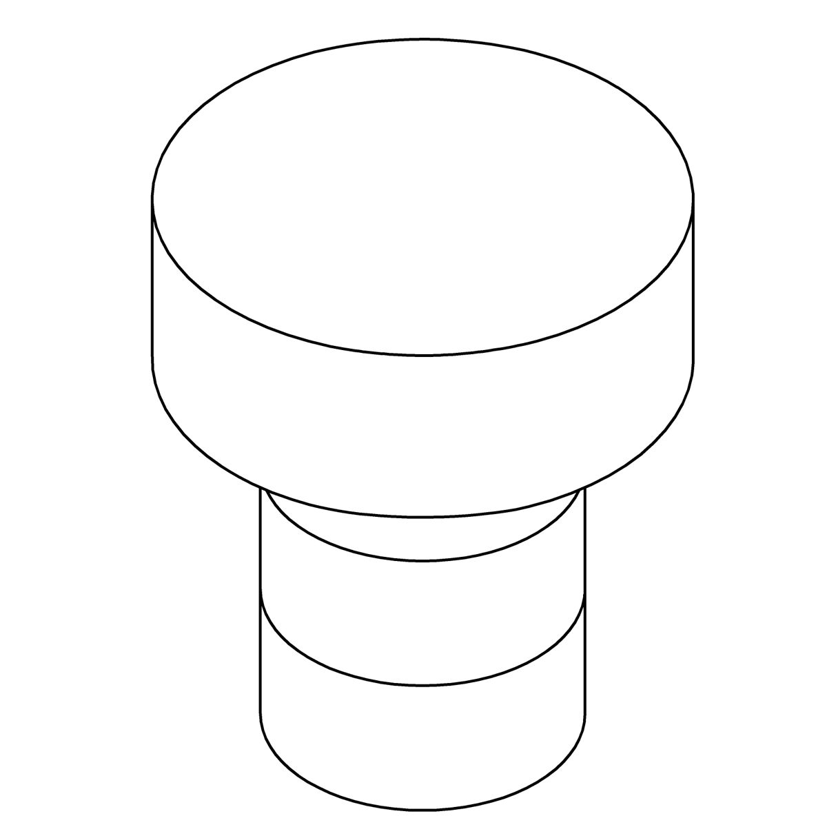 Kohler Genuine Parts KNOB - Polished Chrome