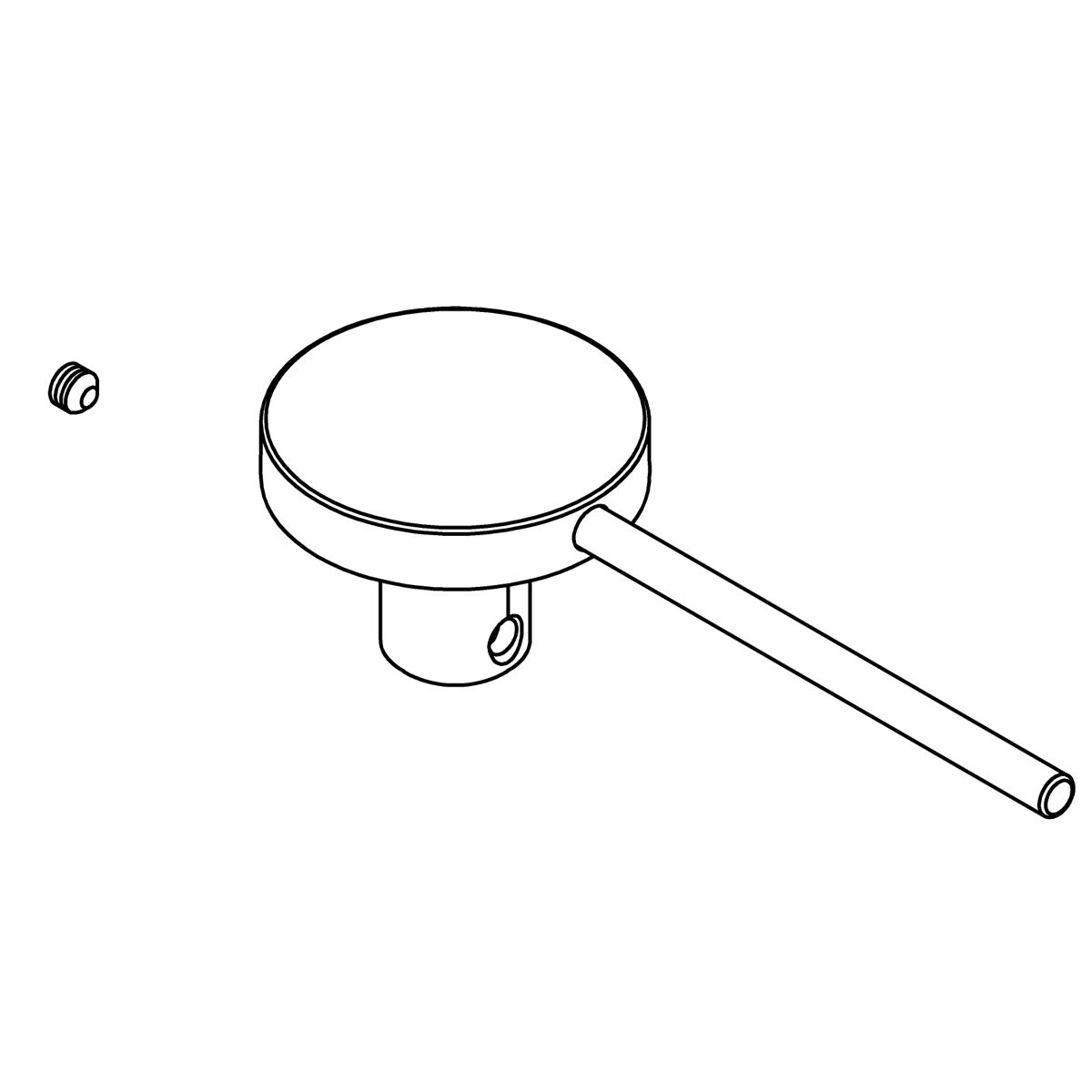 Kohler Genuine Parts Handle KIT - Matte Black