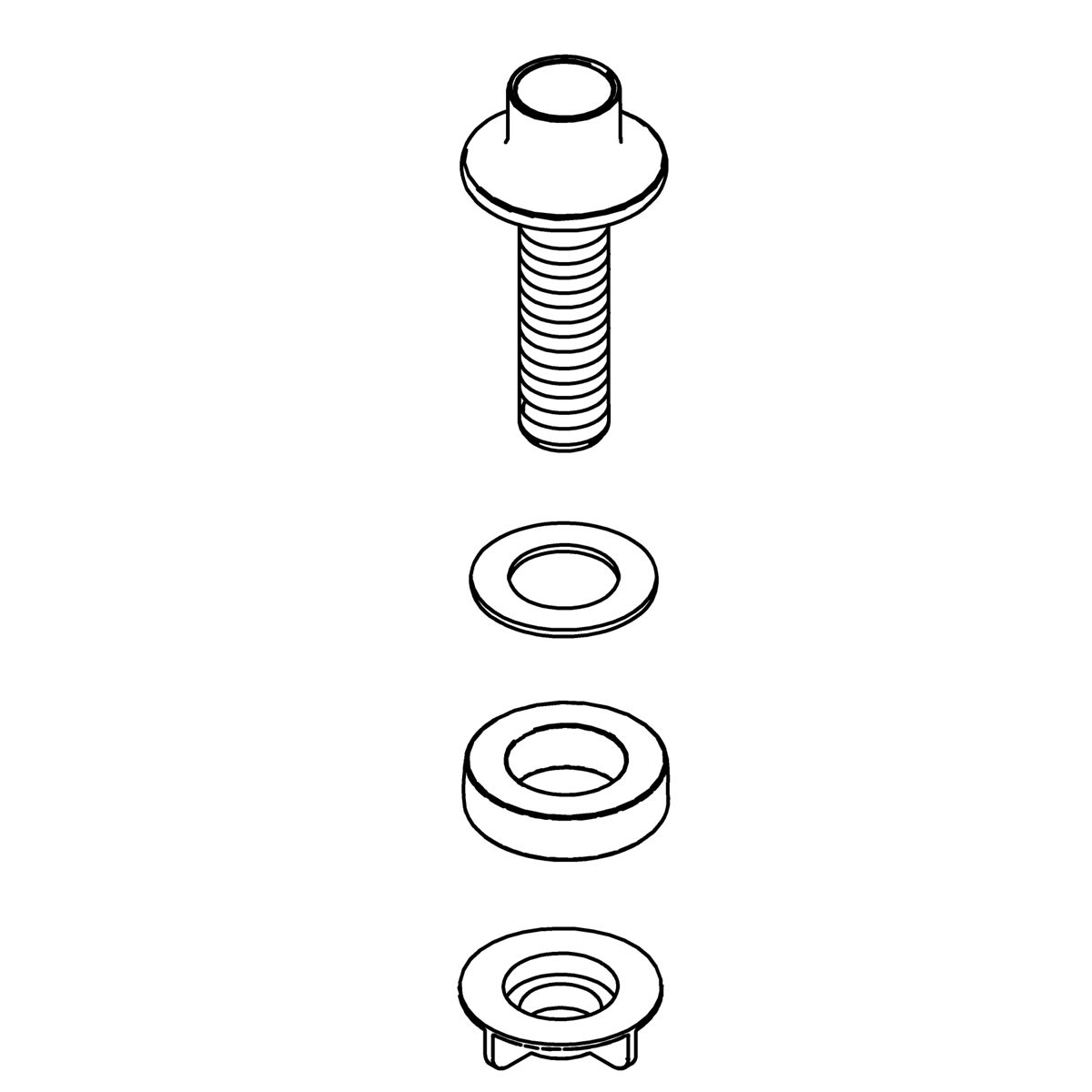Kohler Genuine Parts Spray Holder KIT - Vibrant Brushed Bronze