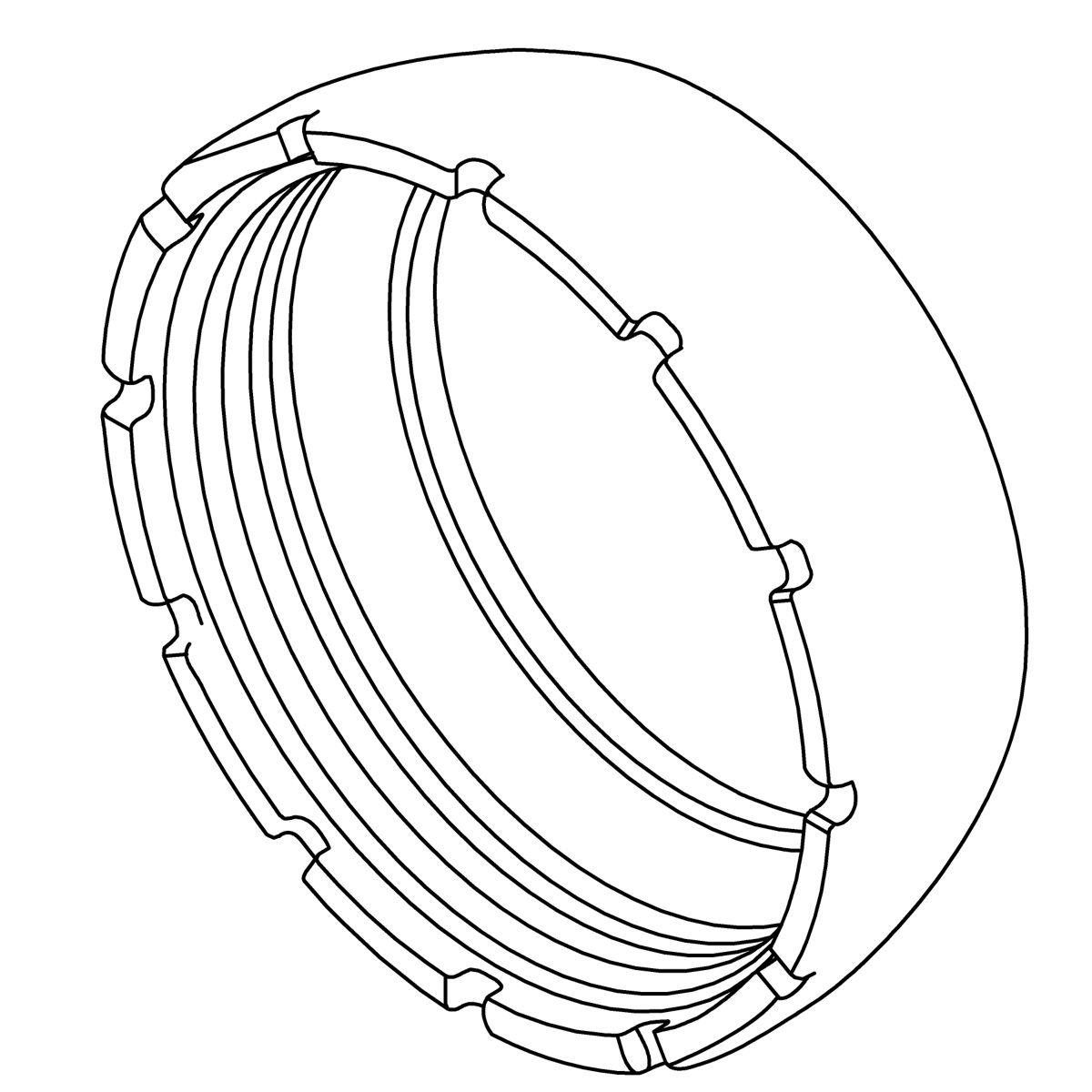 Kohler Genuine Parts Bonnet - Polished Chrome
