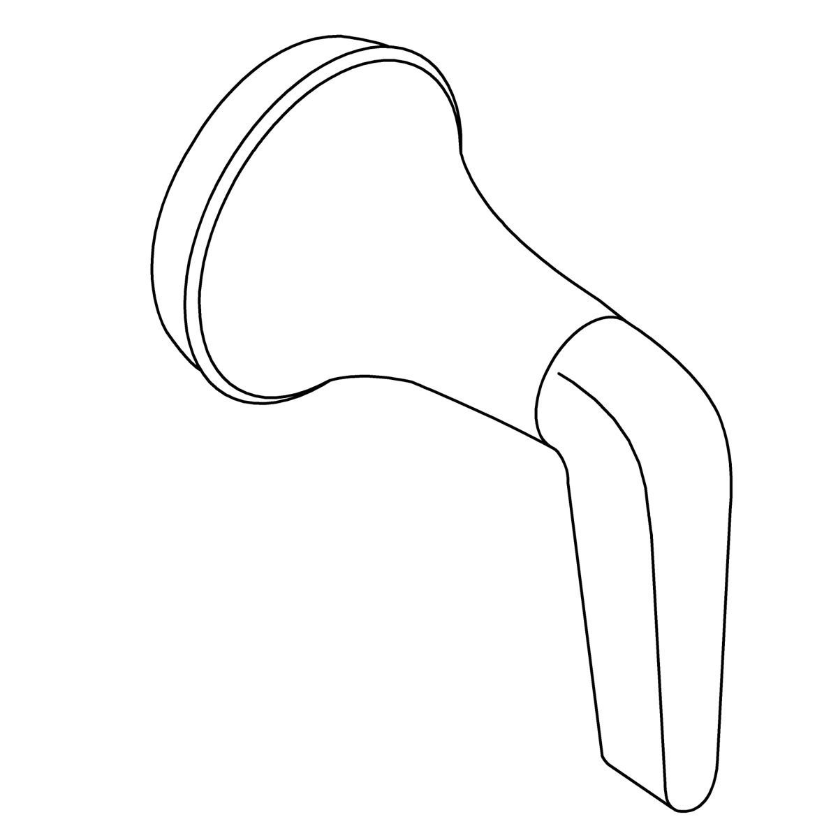 3/4 view of product