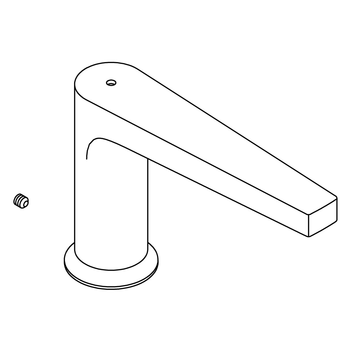 Kohler Genuine Parts Spout Assembly - Vibrant Brushed Nickel