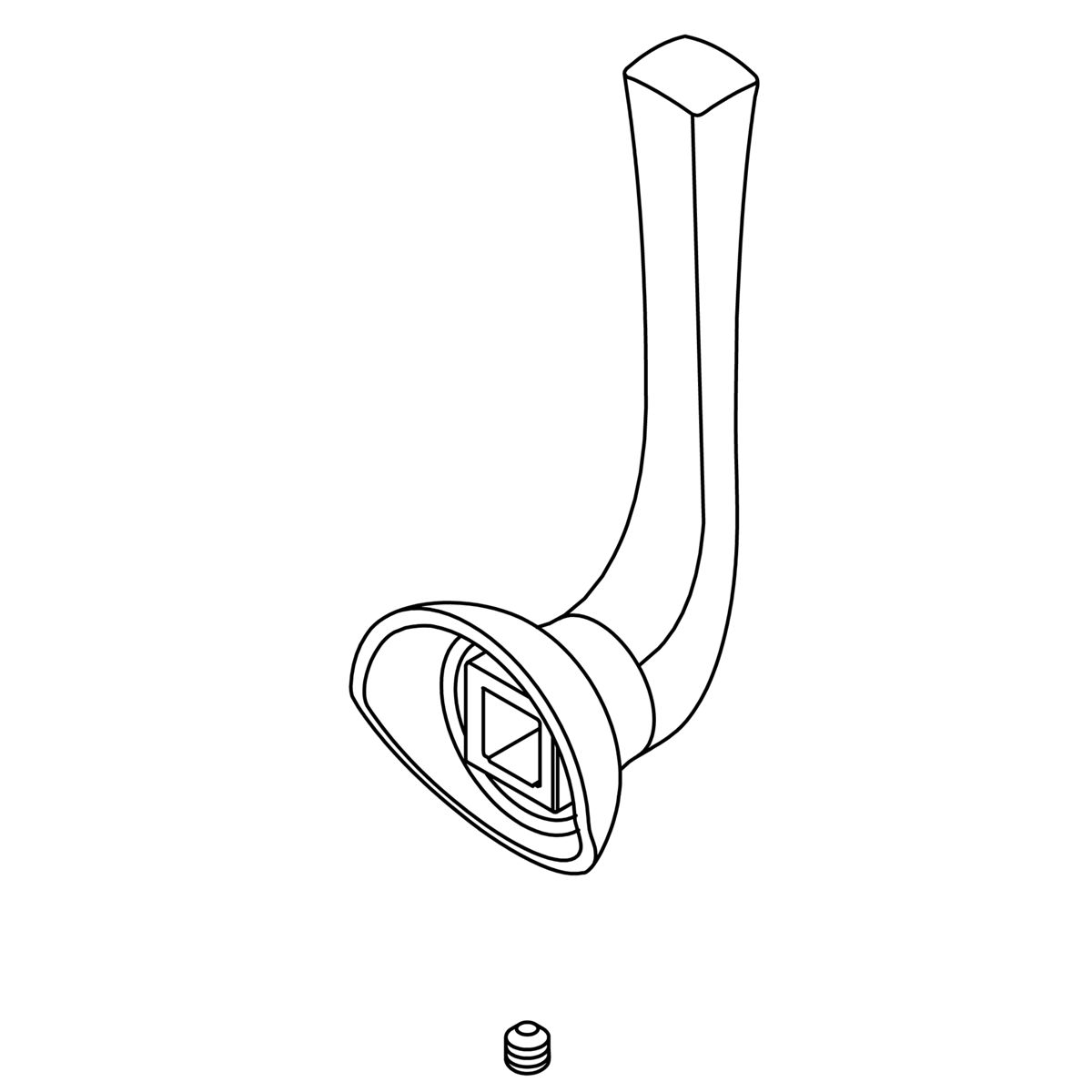 Kohler Genuine Parts Handle KIT - Vibrant Brushed Moderne Brass