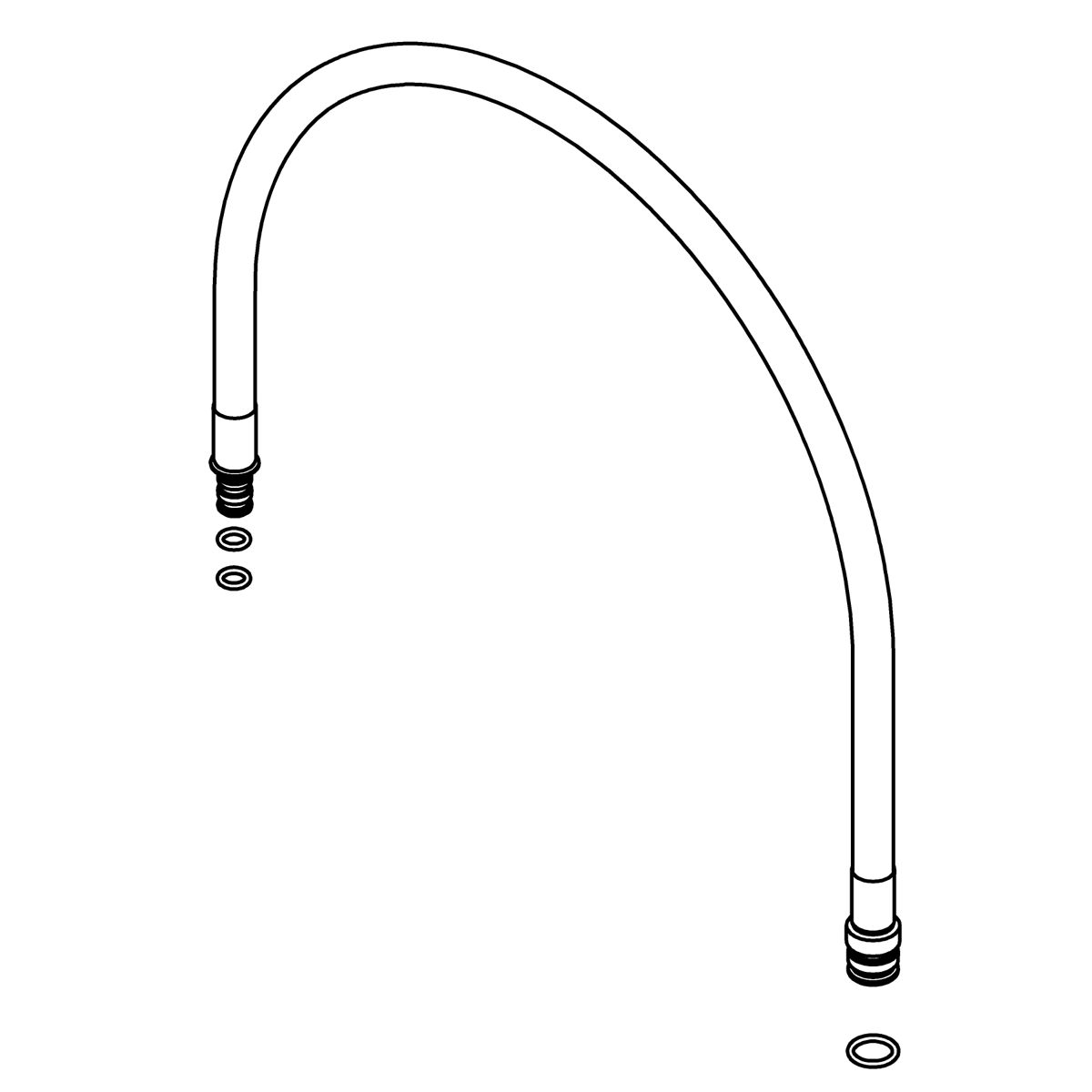 Kohler Genuine Parts Outlet TUBE Accessory Assy(service Part)