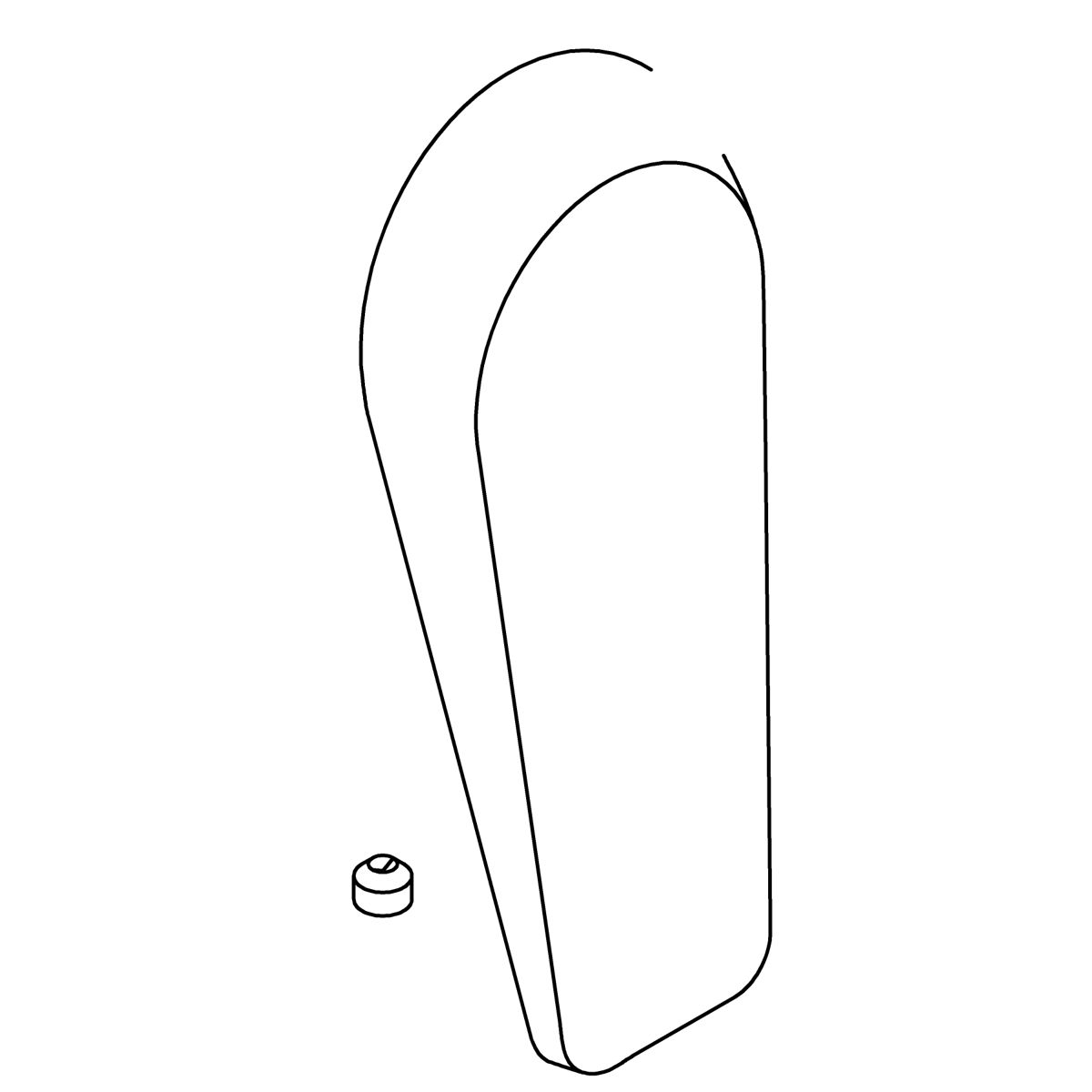 Kohler Genuine Parts Handle KIT - Matte Black