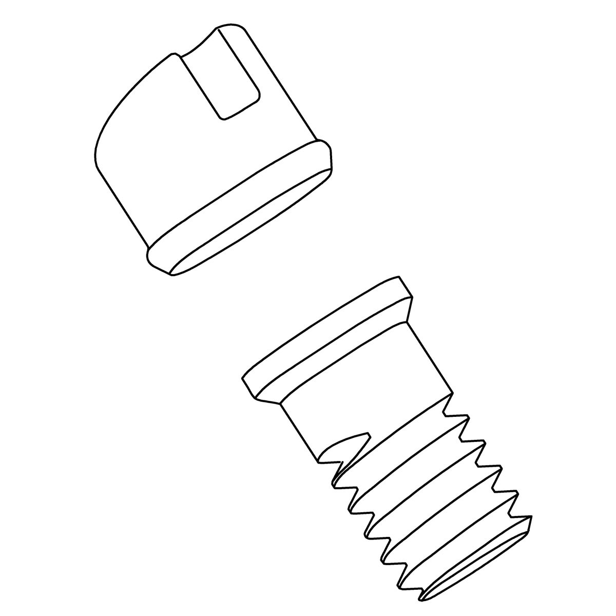 3/4 view of product