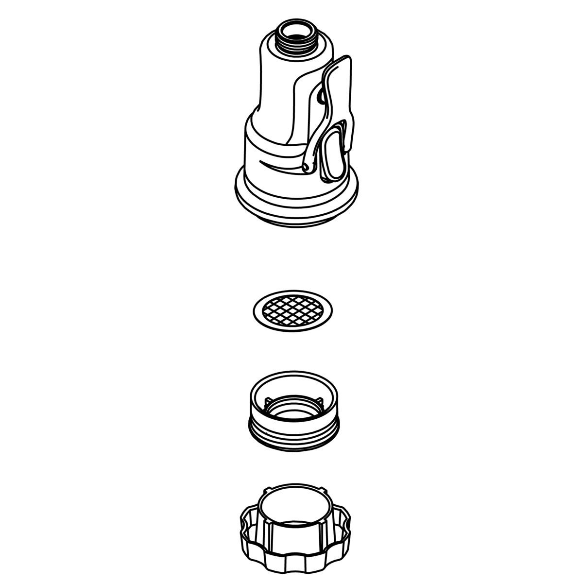 Kohler Genuine Parts Spray HEAD KIT - Vibrant Stainless Steel