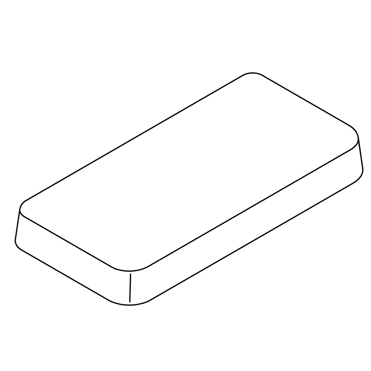 Kohler Genuine Parts Cover, Tank, Close Coupled - Black Black