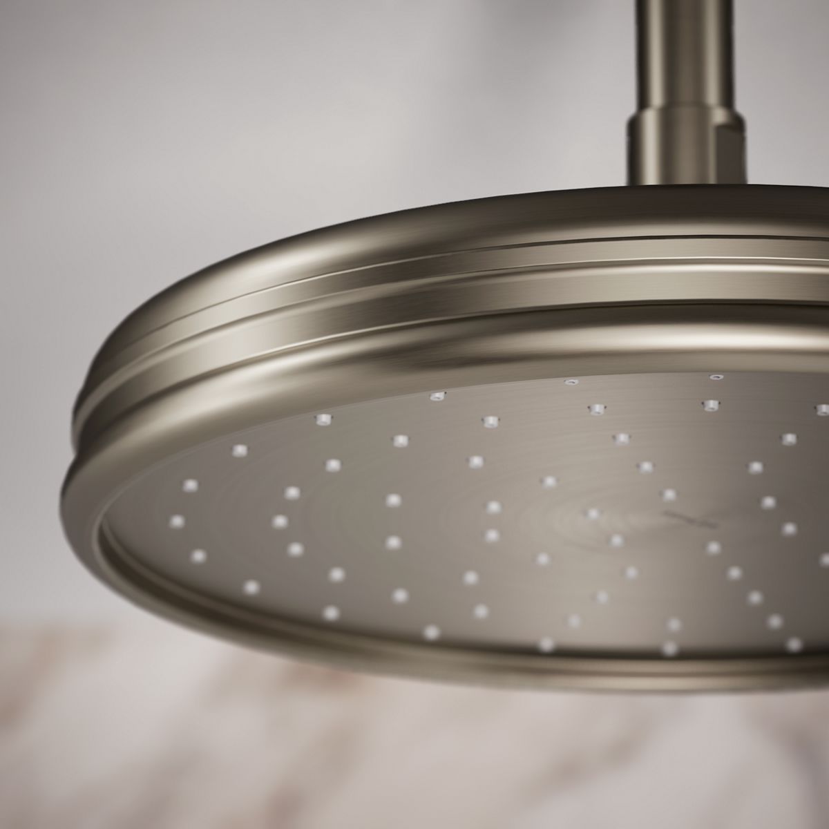 close-up view of product detail